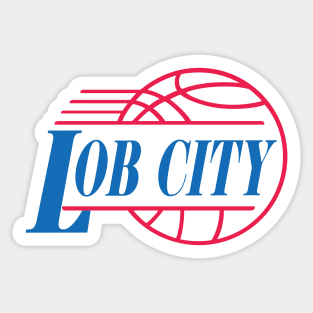 Lob City Basketball Sticker